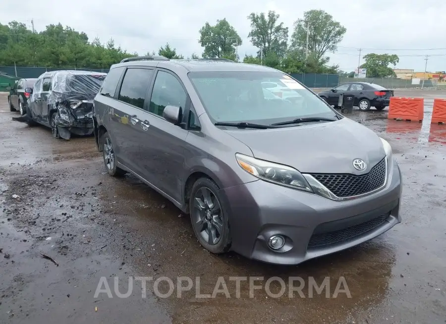 TOYOTA SIENNA 2016 vin 5TDXK3DC0GS747698 from auto auction Iaai