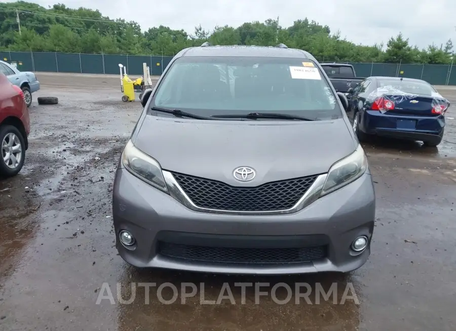 TOYOTA SIENNA 2016 vin 5TDXK3DC0GS747698 from auto auction Iaai