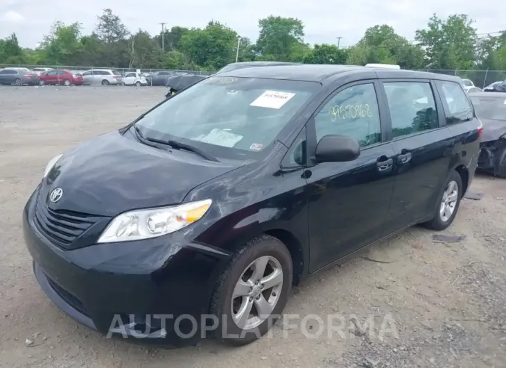 TOYOTA SIENNA 2015 vin 5TDZK3DC8FS660607 from auto auction Iaai