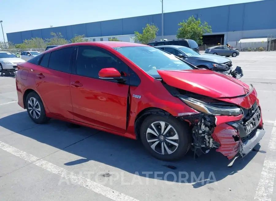 TOYOTA PRIUS PRIME 2018 vin JTDKARFP1J3077281 from auto auction Iaai