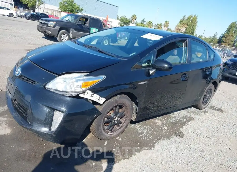 TOYOTA PRIUS 2015 vin JTDKN3DU3F0460013 from auto auction Iaai