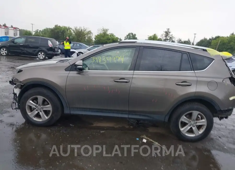 TOYOTA RAV4 2015 vin JTMRFREVXFD148625 from auto auction Iaai