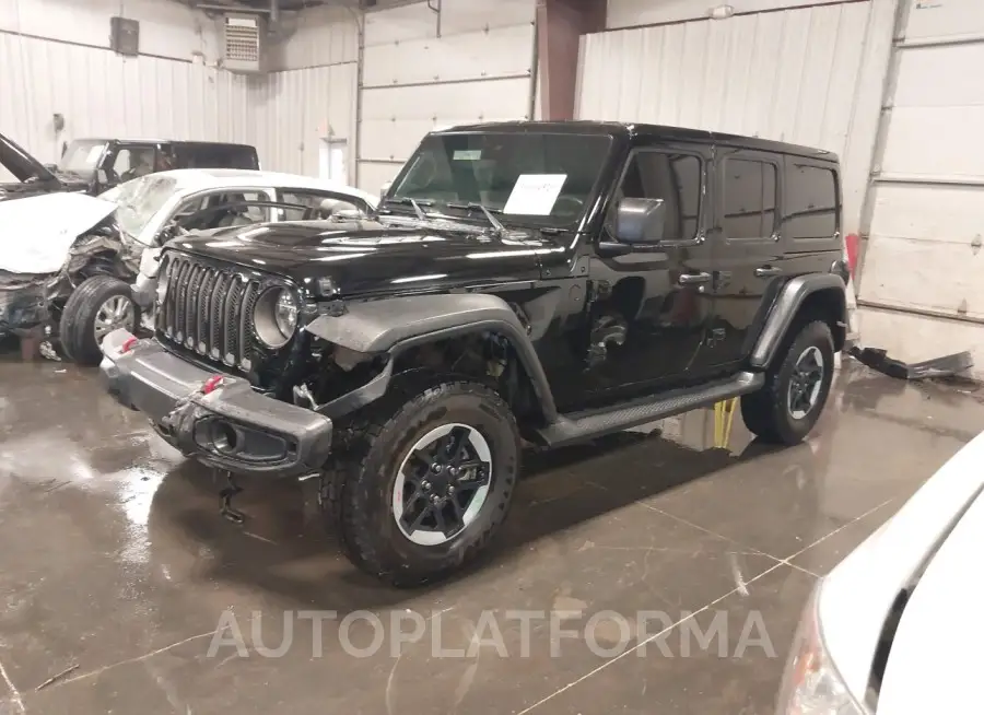 JEEP WRANGLER UNLIMITED 2019 vin 1C4HJXFG8KW658985 from auto auction Iaai