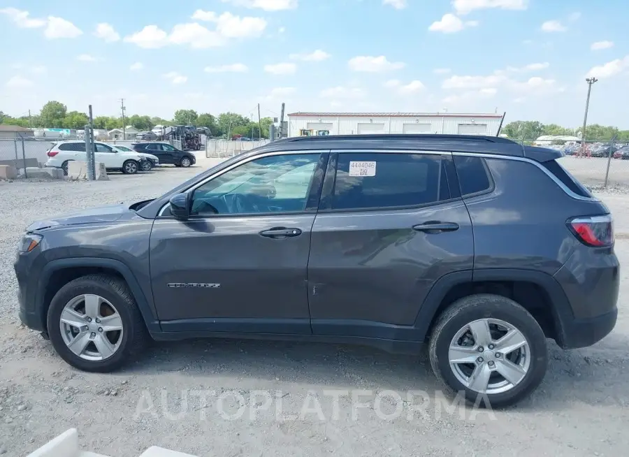 JEEP COMPASS 2022 vin 3C4NJDBB4NT102470 from auto auction Iaai