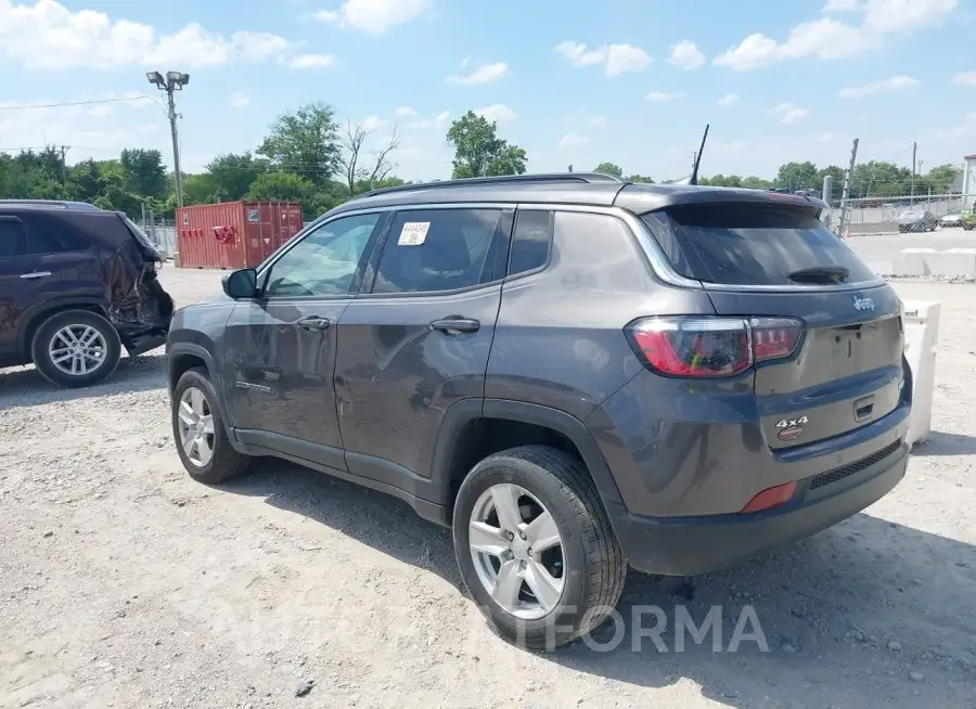 JEEP COMPASS 2022 vin 3C4NJDBB4NT102470 from auto auction Iaai