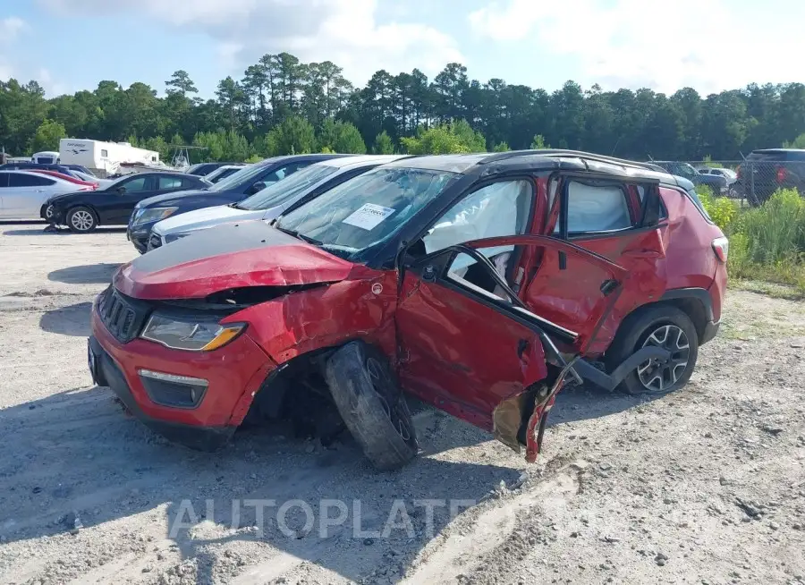 JEEP COMPASS 2020 vin 3C4NJDDB7LT195558 from auto auction Iaai