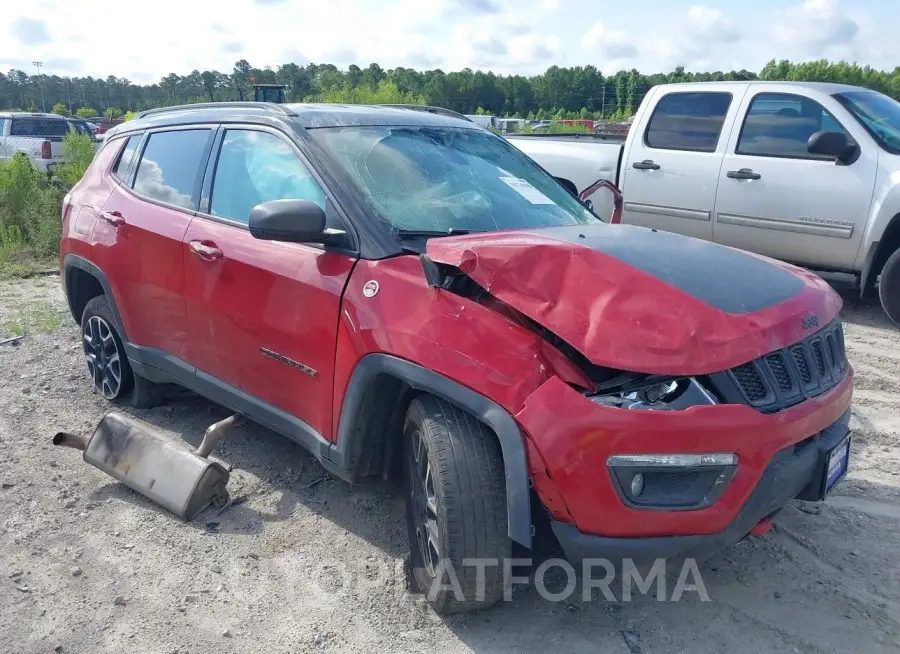 JEEP COMPASS 2020 vin 3C4NJDDB7LT195558 from auto auction Iaai