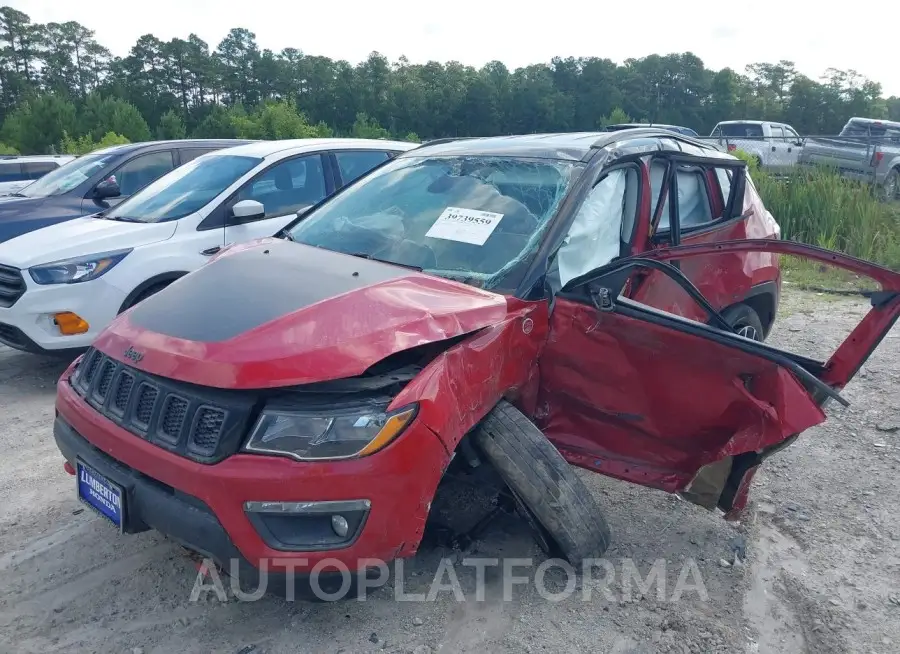 JEEP COMPASS 2020 vin 3C4NJDDB7LT195558 from auto auction Iaai