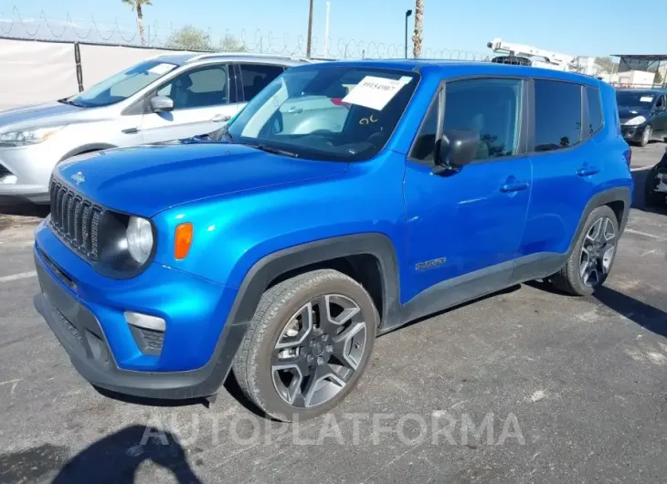 JEEP RENEGADE 2020 vin ZACNJAABXLPL95731 from auto auction Iaai