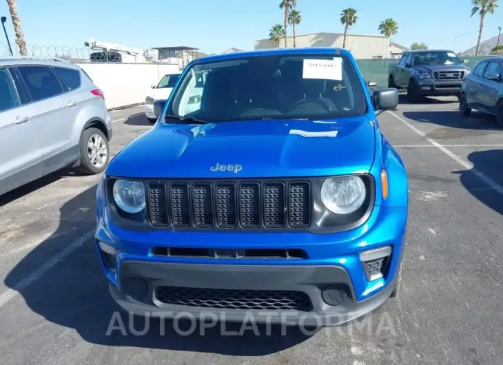 JEEP RENEGADE 2020 vin ZACNJAABXLPL95731 from auto auction Iaai