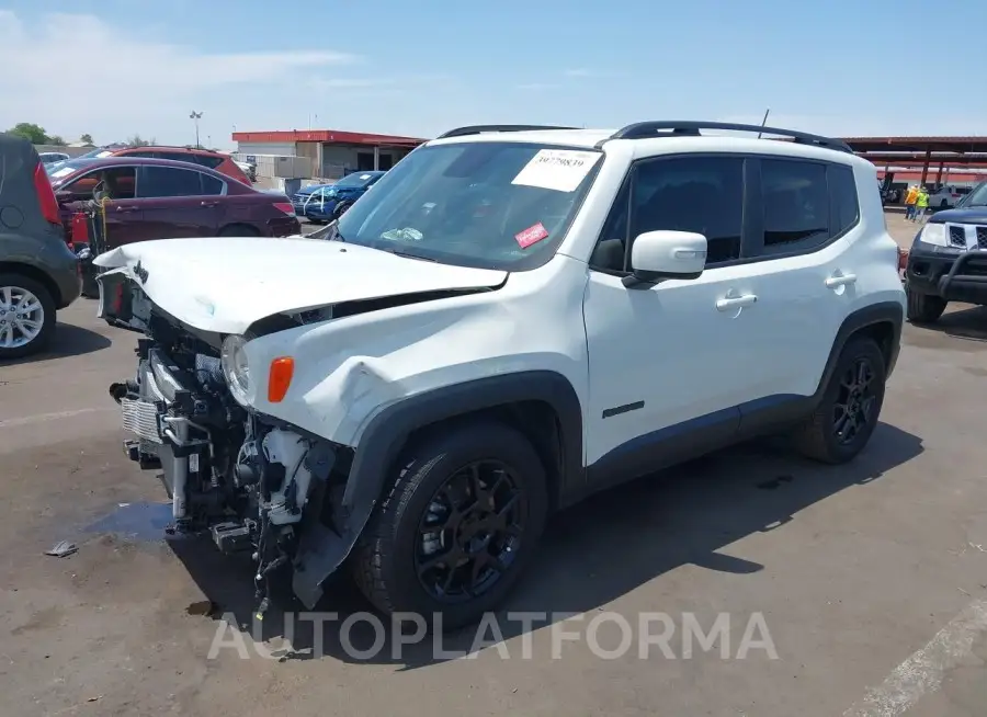 JEEP RENEGADE 2020 vin ZACNJABB5LPM06617 from auto auction Iaai