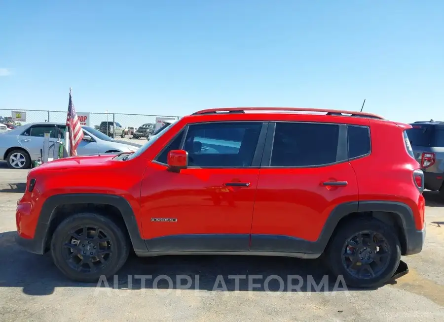 JEEP RENEGADE 2020 vin ZACNJABB9LPL63223 from auto auction Iaai