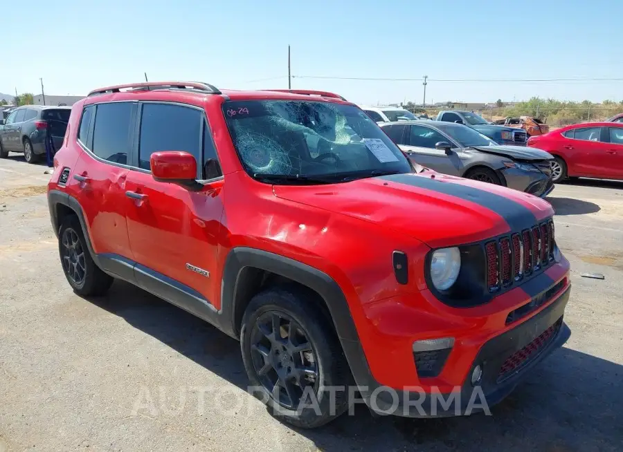 JEEP RENEGADE 2020 vin ZACNJABB9LPL63223 from auto auction Iaai