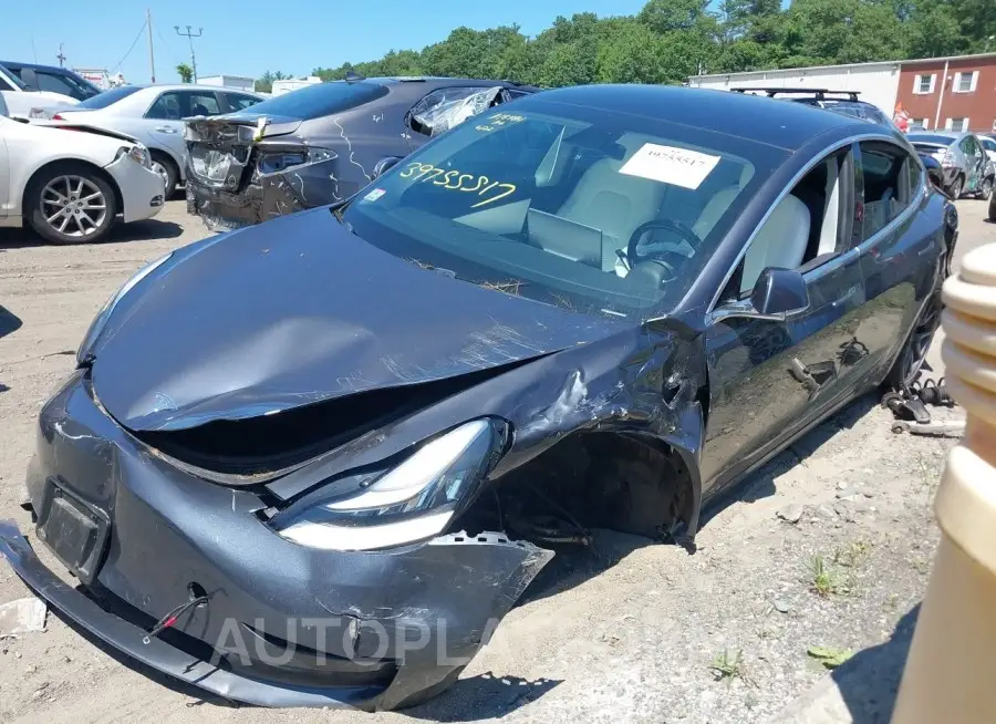 TESLA MODEL 3 2019 vin 5YJ3E1EB5KF365843 from auto auction Iaai