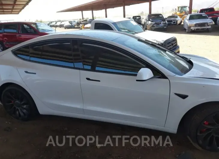 TESLA MODEL 3 2021 vin 5YJ3E1ECXMF995708 from auto auction Iaai