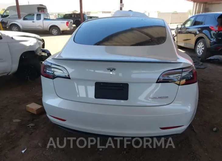 TESLA MODEL 3 2021 vin 5YJ3E1ECXMF995708 from auto auction Iaai