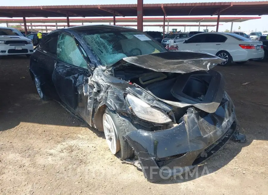 TESLA MODEL Y 2021 vin 5YJYGDEE6MF087498 from auto auction Iaai