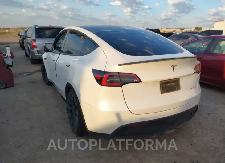 TESLA MODEL Y 2022 vin 7SAYGDEFXNF453119 from auto auction Iaai