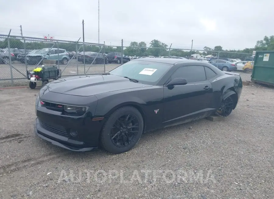 CHEVROLET CAMARO 2015 vin 2G1FF1E3XF9213899 from auto auction Iaai