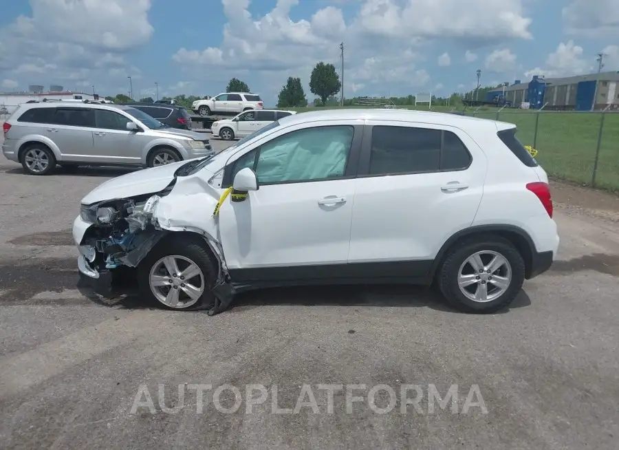 CHEVROLET TRAX 2019 vin 3GNCJKSB1KL255046 from auto auction Iaai