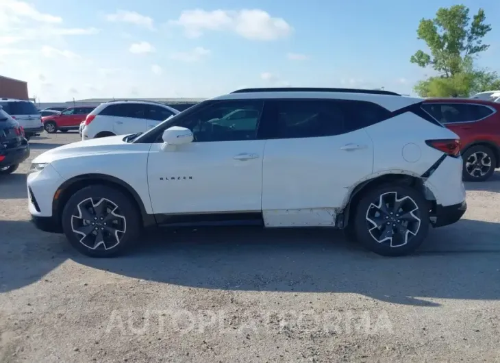 CHEVROLET BLAZER 2019 vin 3GNKBERSXKS690380 from auto auction Iaai