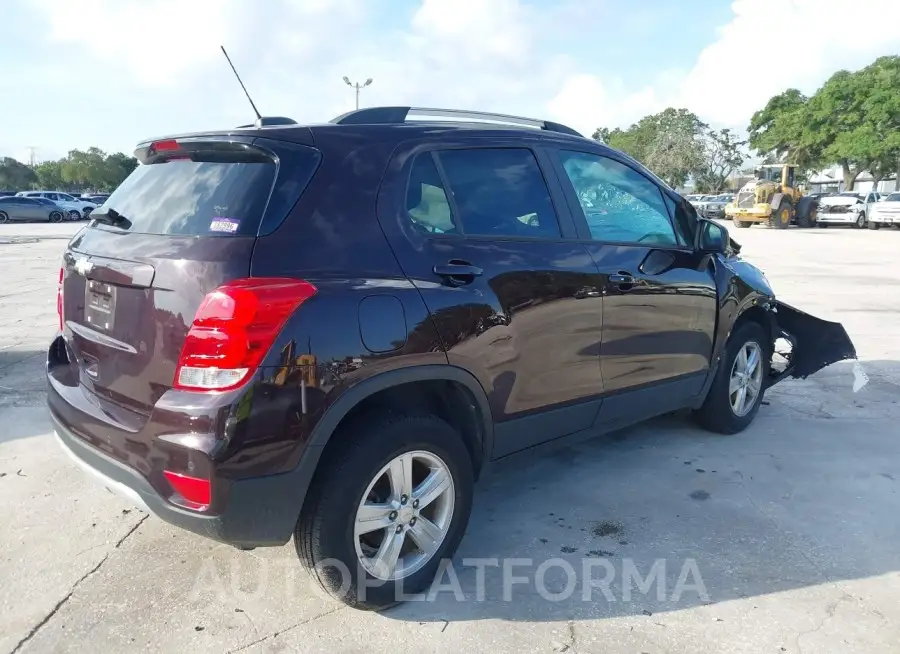 CHEVROLET TRAX 2021 vin KL7CJPSM1MB366866 from auto auction Iaai