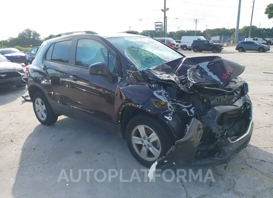 CHEVROLET TRAX 2021 vin KL7CJPSM1MB366866 from auto auction Iaai