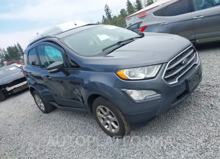 FORD ECOSPORT 2019 vin MAJ6S3GL6KC262361 from auto auction Iaai