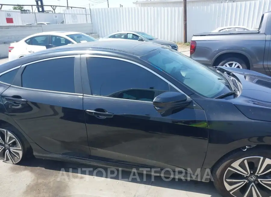 HONDA CIVIC 2016 vin 2HGFC1F7XGH643930 from auto auction Iaai