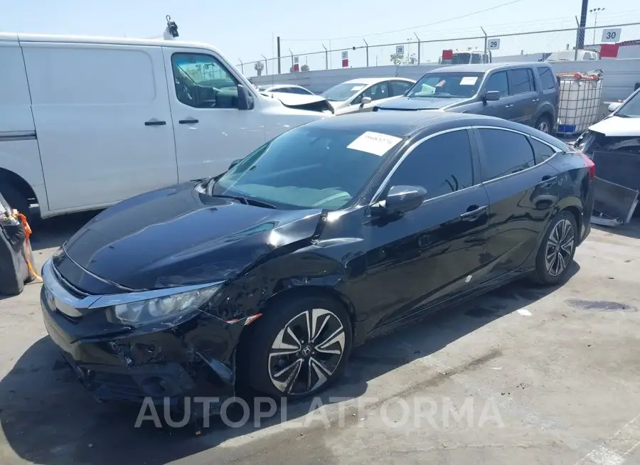 HONDA CIVIC 2016 vin 2HGFC1F7XGH643930 from auto auction Iaai