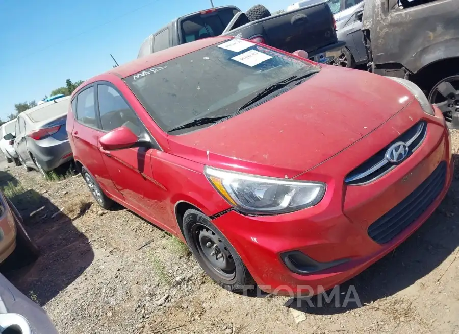 HYUNDAI ACCENT 2015 vin KMHCT5AE6FU228335 from auto auction Iaai