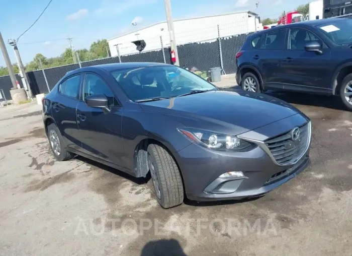 MAZDA MAZDA3 2015 vin 3MZBM1U71FM162118 from auto auction Iaai