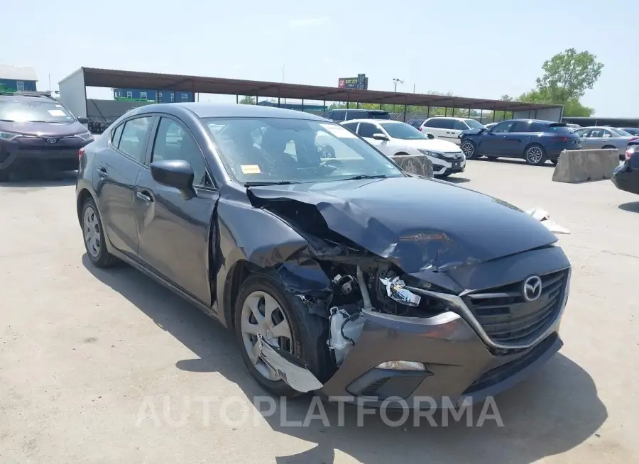 MAZDA MAZDA3 2015 vin 3MZBM1U77FM161586 from auto auction Iaai