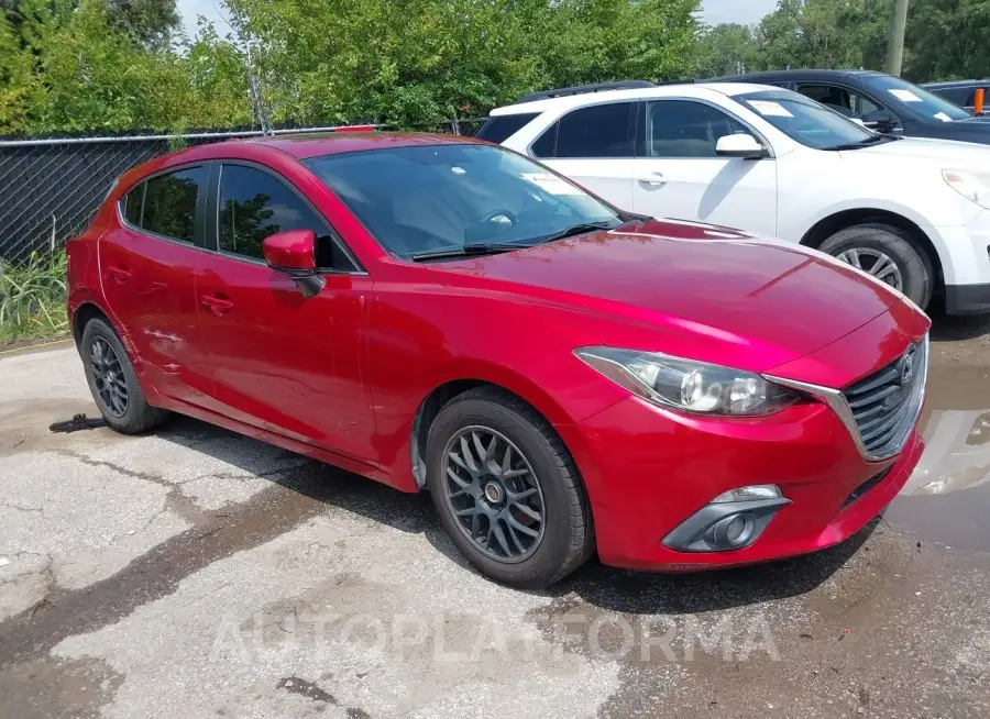 MAZDA MAZDA3 2015 vin JM1BM1L7XF1244124 from auto auction Iaai