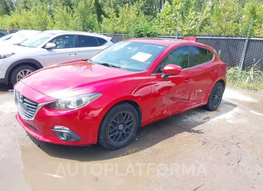 MAZDA MAZDA3 2015 vin JM1BM1L7XF1244124 from auto auction Iaai