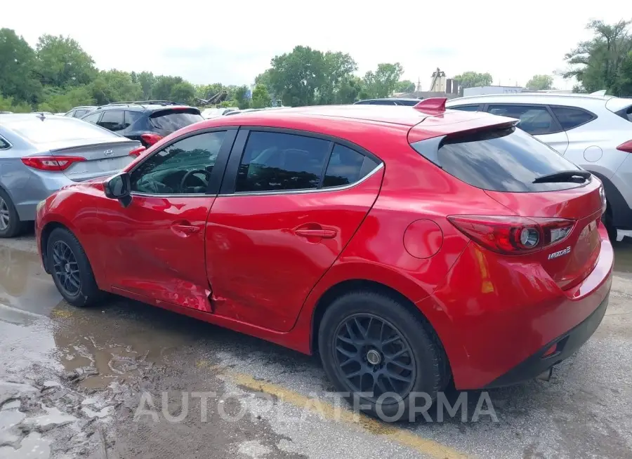 MAZDA MAZDA3 2015 vin JM1BM1L7XF1244124 from auto auction Iaai