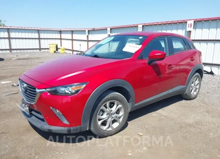 MAZDA CX-3 2018 vin JM1DKFB70J0318016 from auto auction Iaai