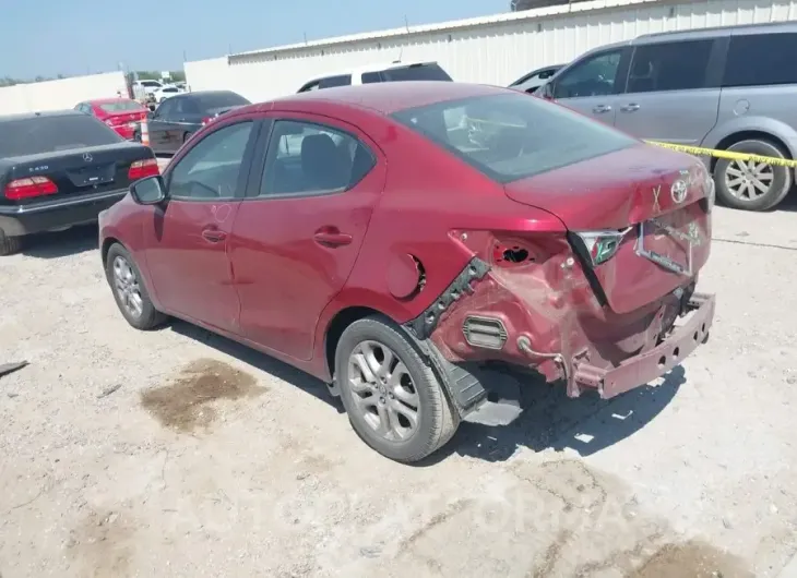 TOYOTA YARIS IA 2018 vin 3MYDLBYV8JY318431 from auto auction Iaai