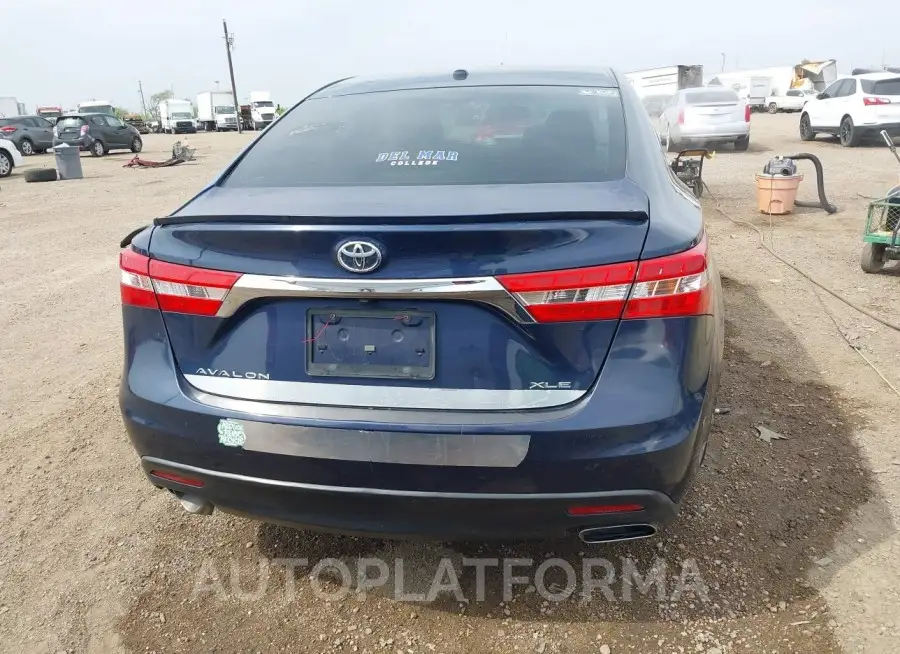 TOYOTA AVALON 2015 vin 4T1BK1EB2FU142818 from auto auction Iaai