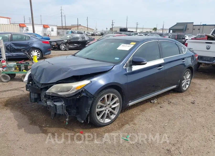 TOYOTA AVALON 2015 vin 4T1BK1EB2FU142818 from auto auction Iaai