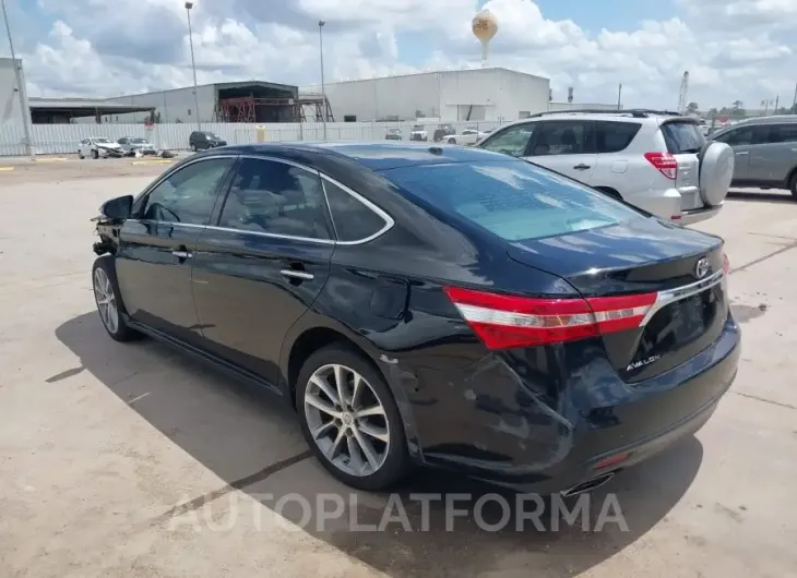 TOYOTA AVALON 2015 vin 4T1BK1EB7FU185549 from auto auction Iaai