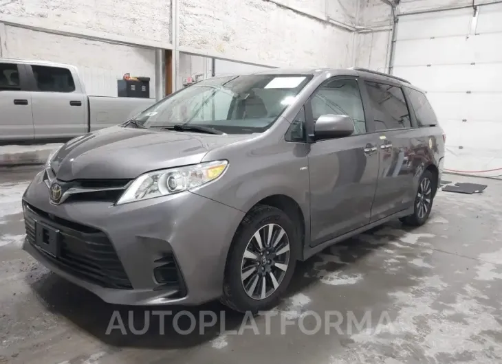 TOYOTA SIENNA 2019 vin 5TDJZ3DCXKS225638 from auto auction Iaai