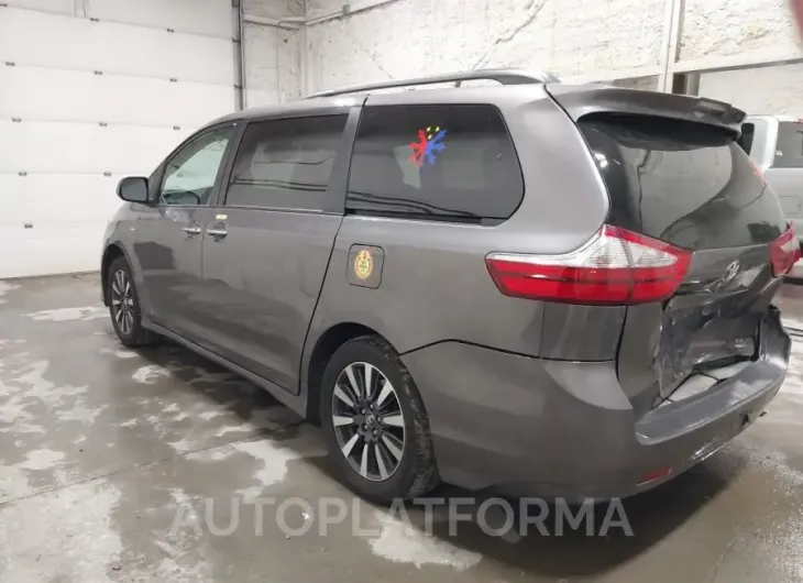 TOYOTA SIENNA 2019 vin 5TDJZ3DCXKS225638 from auto auction Iaai