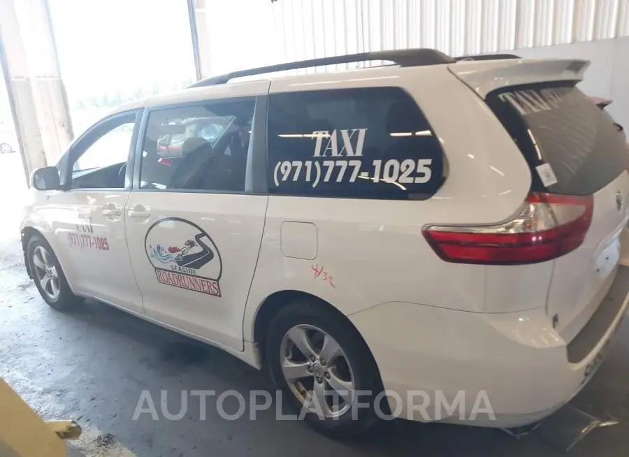 TOYOTA SIENNA 2015 vin 5TDKK3DC4FS568783 from auto auction Iaai