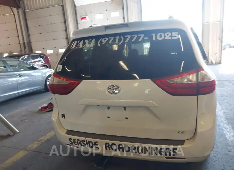 TOYOTA SIENNA 2015 vin 5TDKK3DC4FS568783 from auto auction Iaai