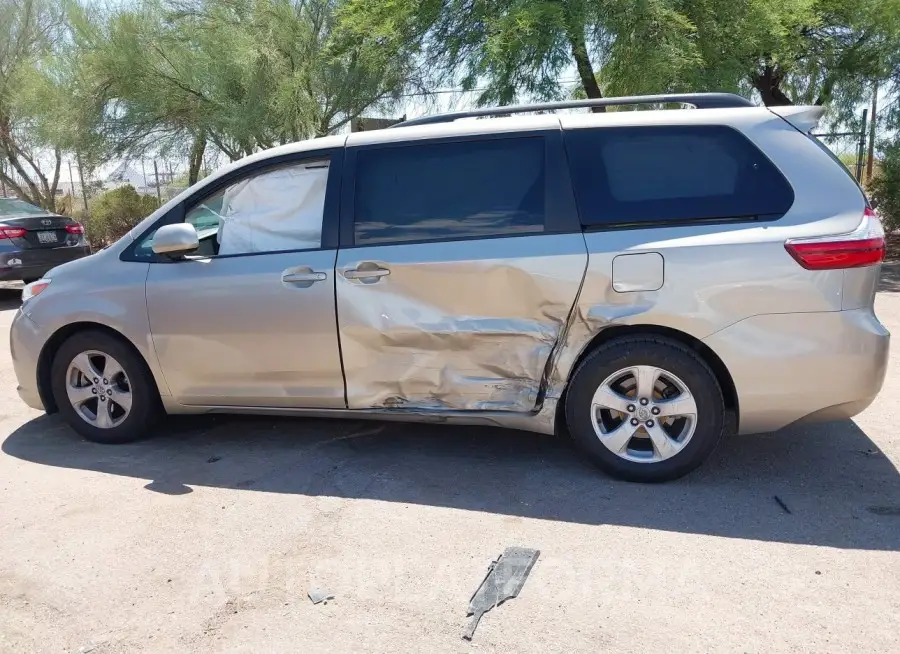 TOYOTA SIENNA 2015 vin 5TDKK3DC5FS626173 from auto auction Iaai