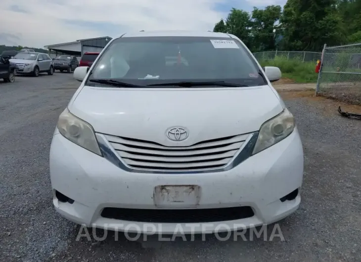 TOYOTA SIENNA 2015 vin 5TDKK3DC7FS684883 from auto auction Iaai