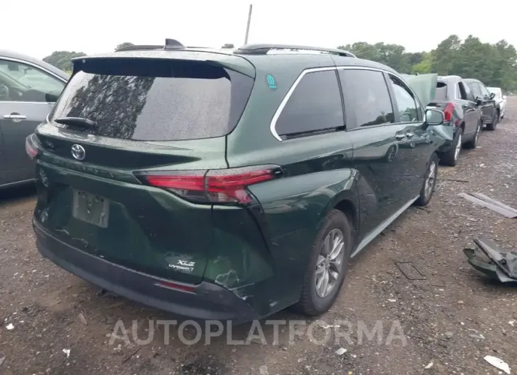 TOYOTA SIENNA 2022 vin 5TDYRKEC5NS135499 from auto auction Iaai