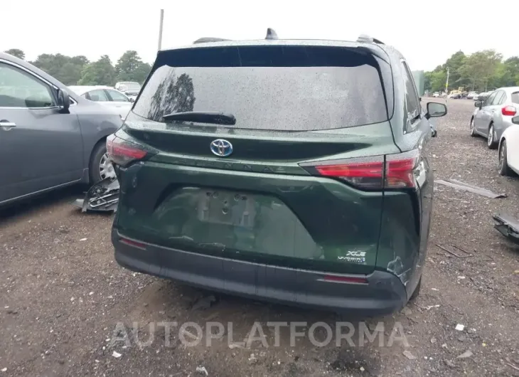 TOYOTA SIENNA 2022 vin 5TDYRKEC5NS135499 from auto auction Iaai