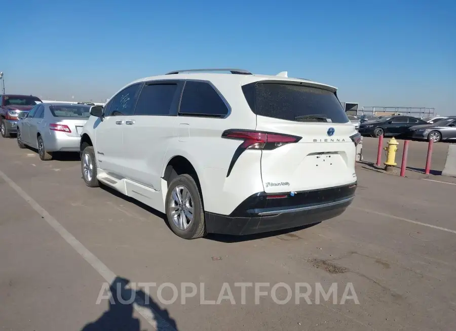 TOYOTA SIENNA 2021 vin 5TDZRKEC1MS061257 from auto auction Iaai